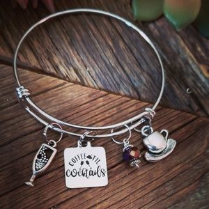 Stainless steel expandable bracelet